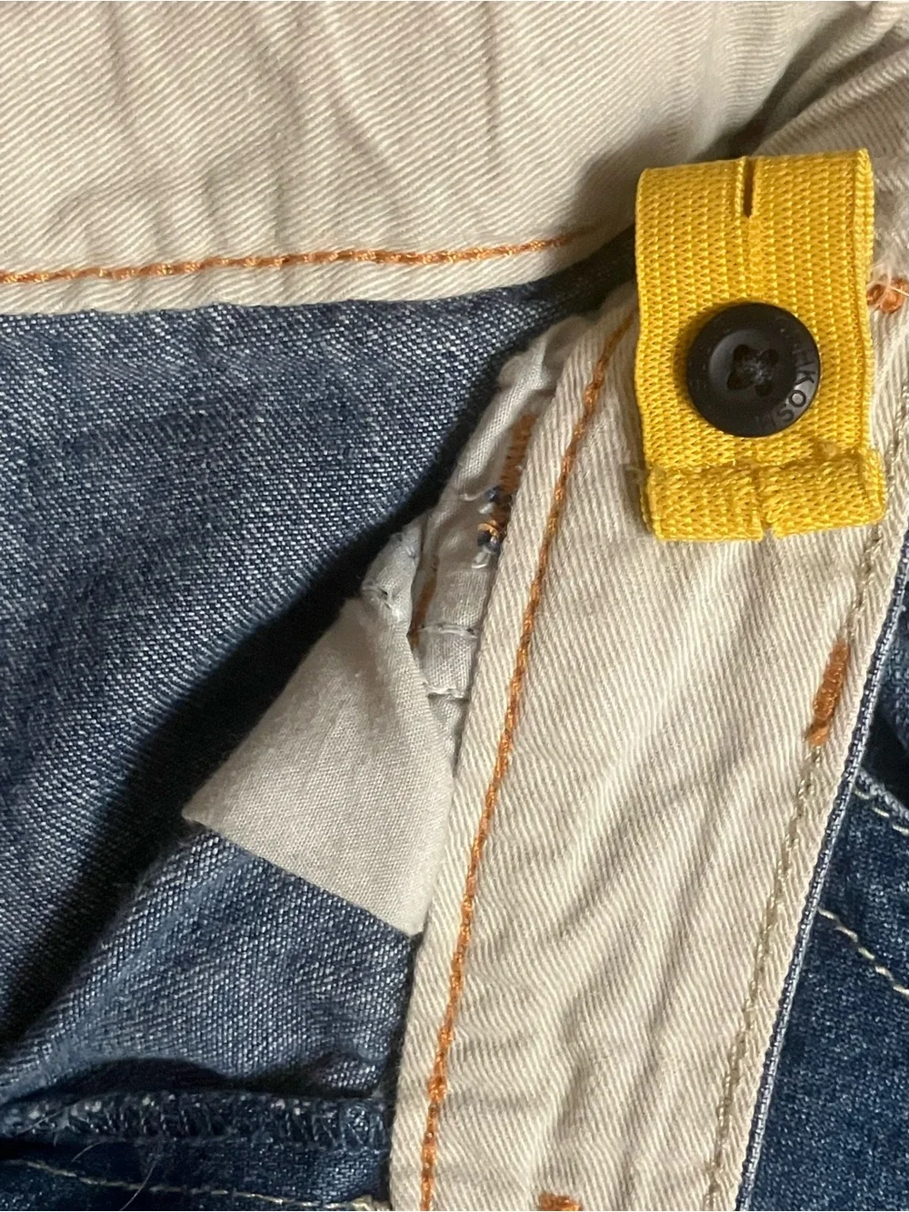 OshKosh Bgosh Boy's Blue Denim Extend Waist Carpenter Shorts Size 8